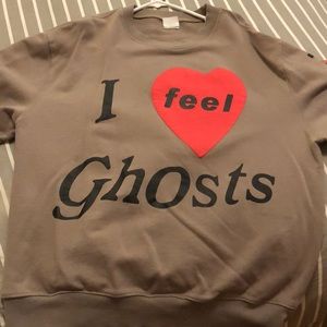 I see ghost crew neck sweatshirt. Size XL Cotton blend, 3D printing.